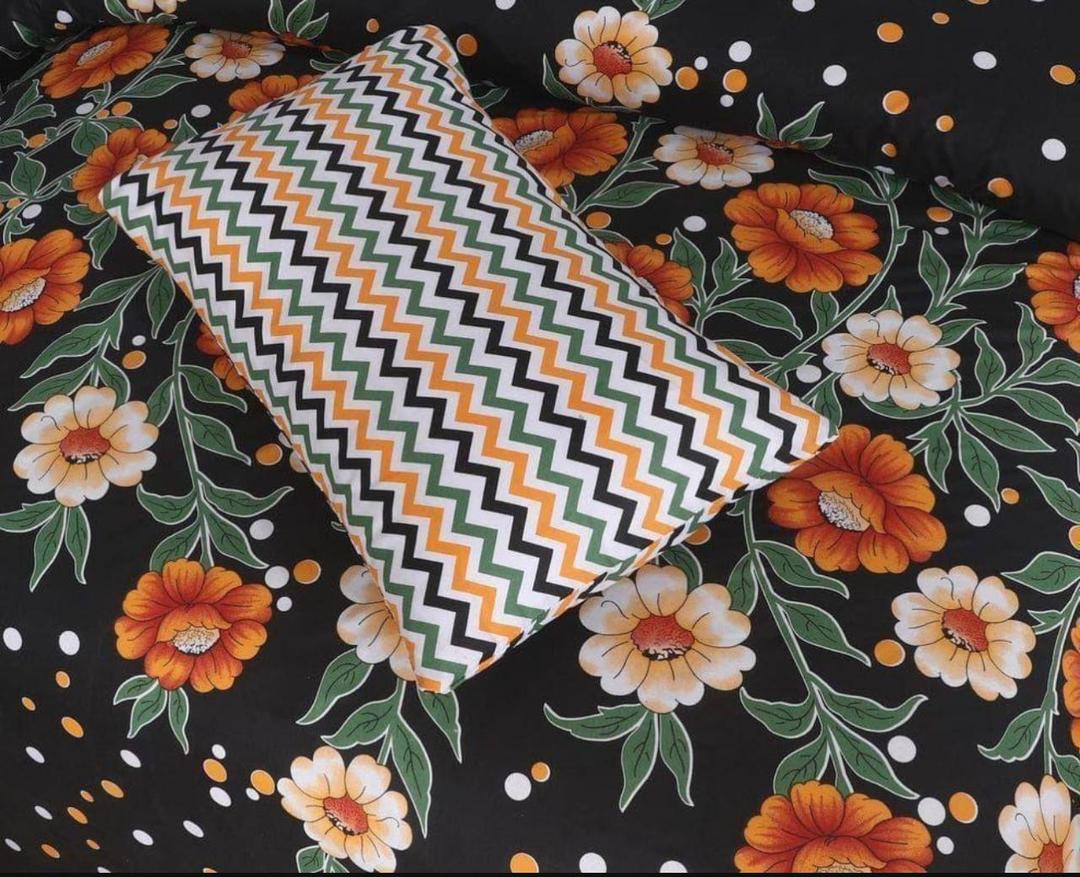 6 Pcs Cotton Salonica Printed Razai Set