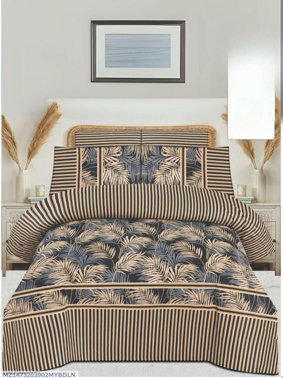 6 Pcs Cotton Salonica Printed Razai Set