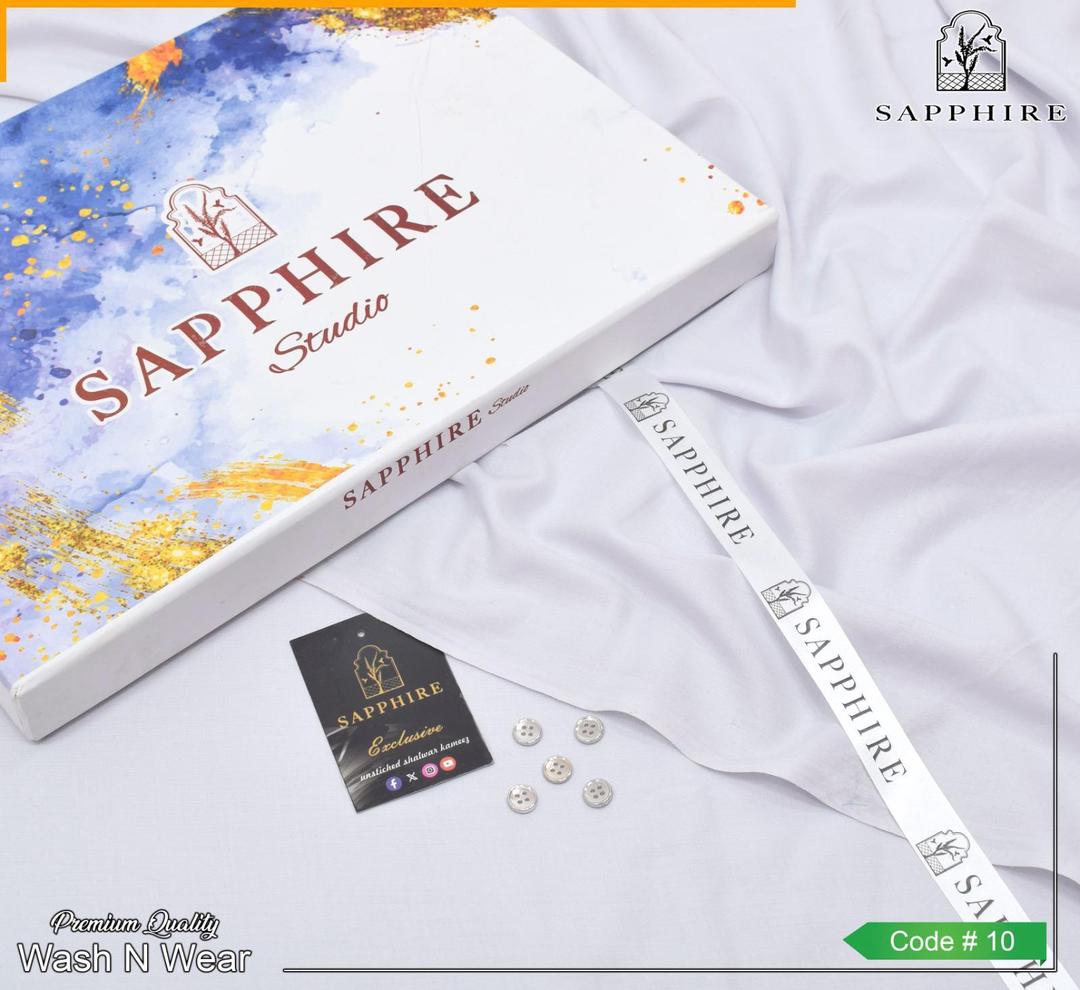 Men’s Unstitched Wash And Wear Plain Suit