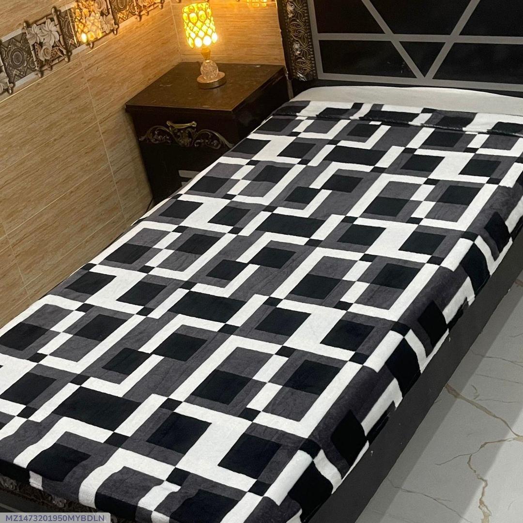 Fleece Printed Single Bed Blanket