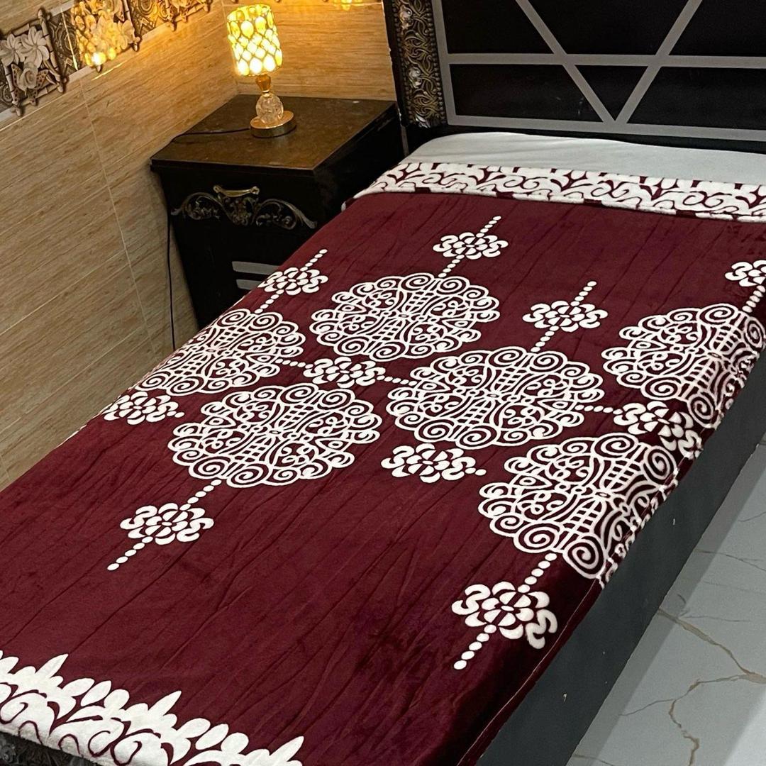 Fleece Printed Single Bed Blanket
