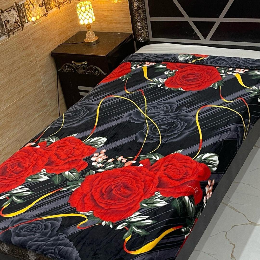 Fleece Printed Single Bed Blanket