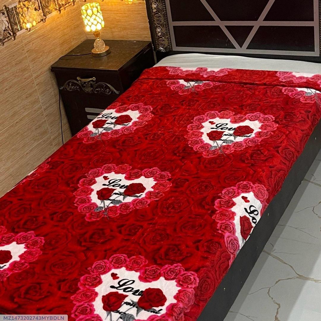 Fleece Printed Single Bed Blanket