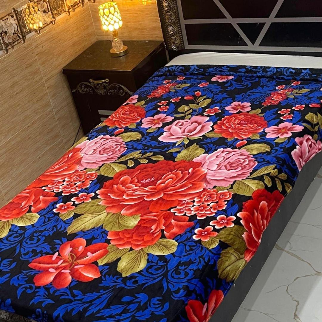 Fleece Printed Single Bed Blanket