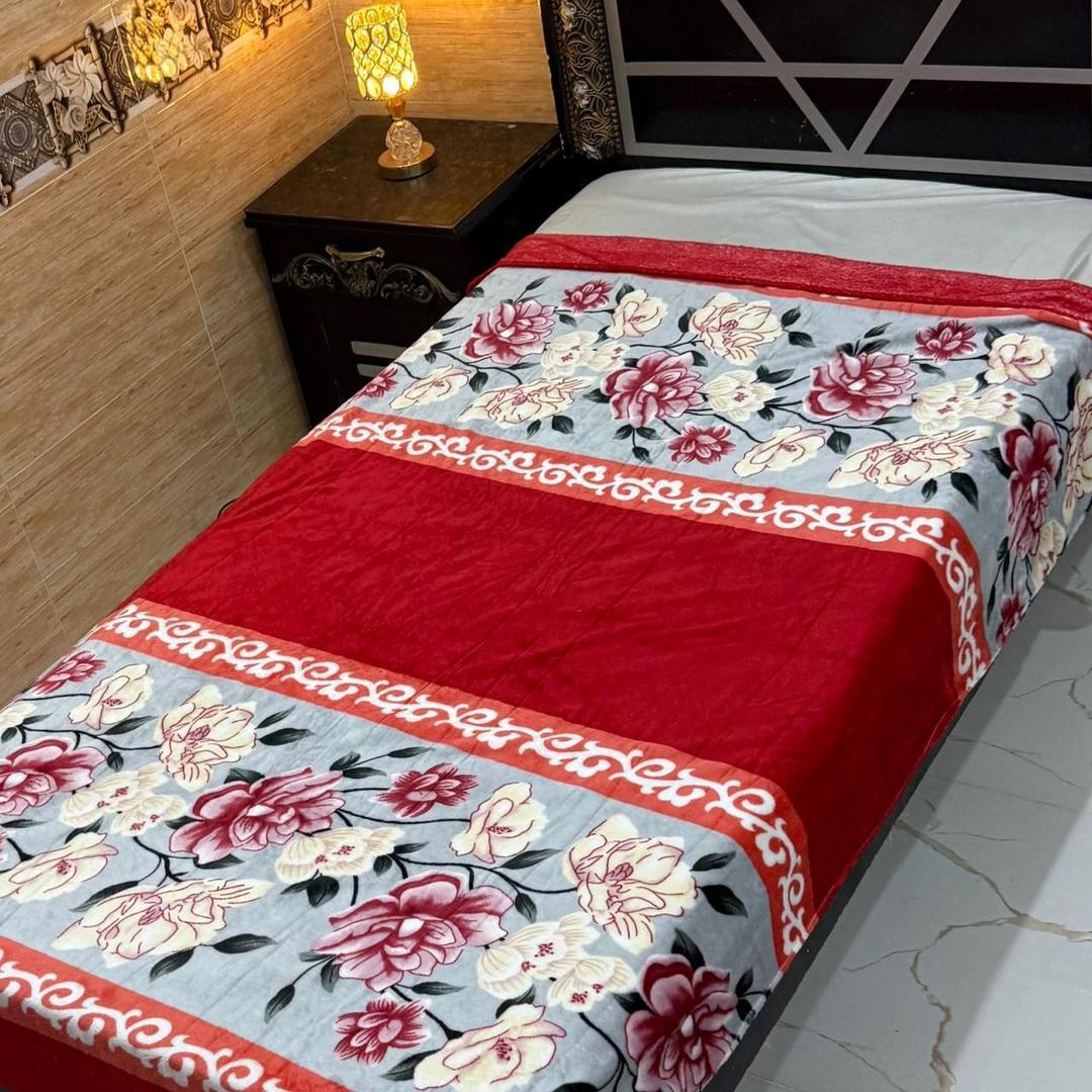 Fleece Printed Single Bed Blanket