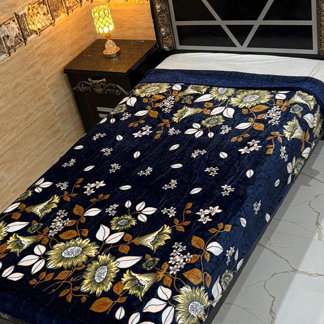 Fleece Printed Single Bed Blanket