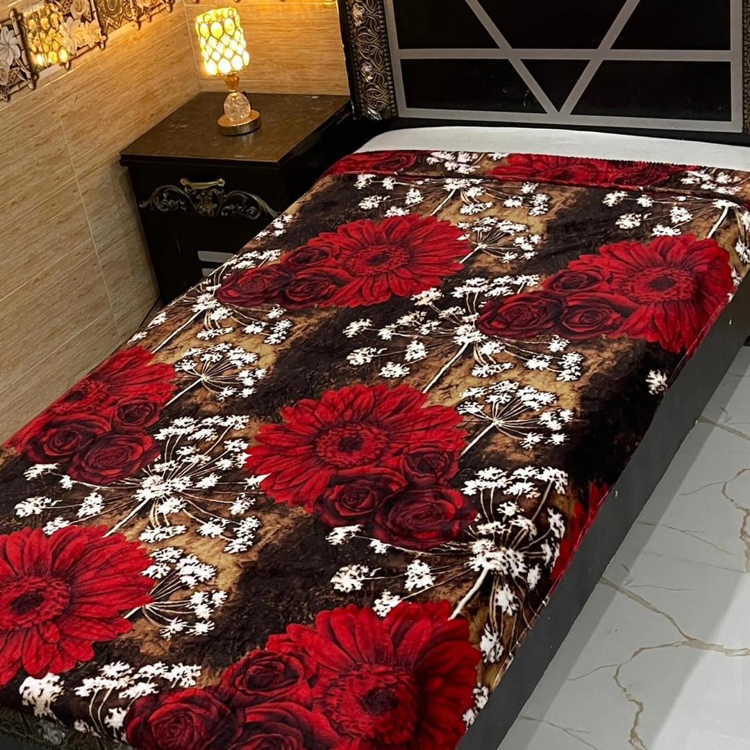 Fleece Printed Single Bed Blanket
