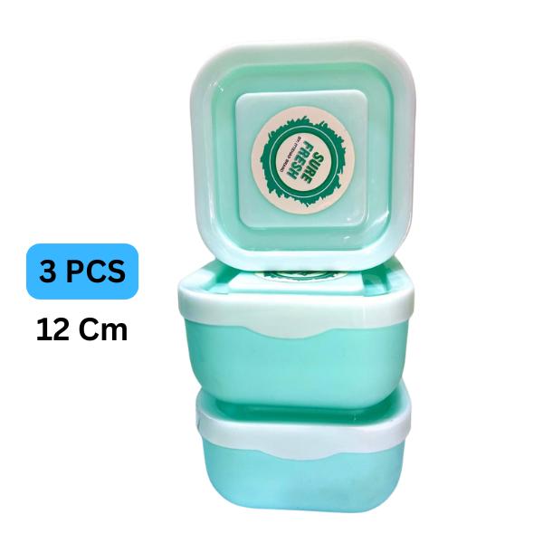 Multicolor 3 Pcs Bowl Set - Perfect for Serving and Mixing