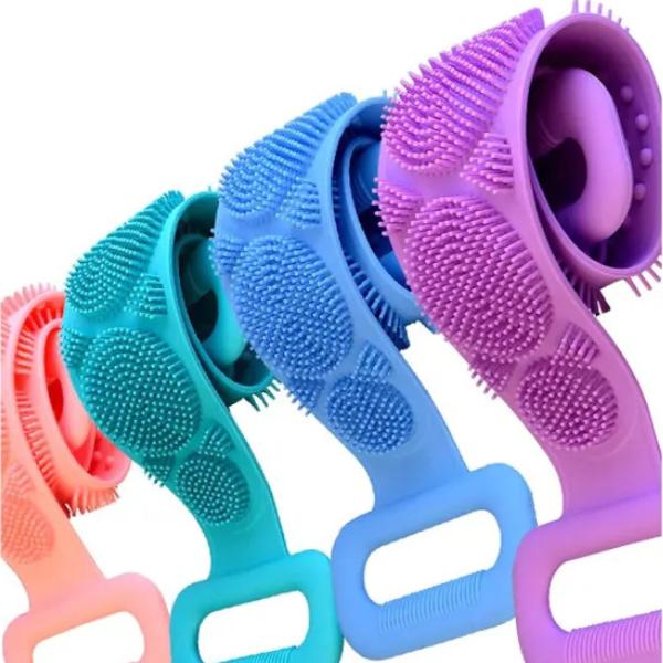 Multicolor Body Wash Belt - 1 Pc for Effortless Hygiene and Comfort