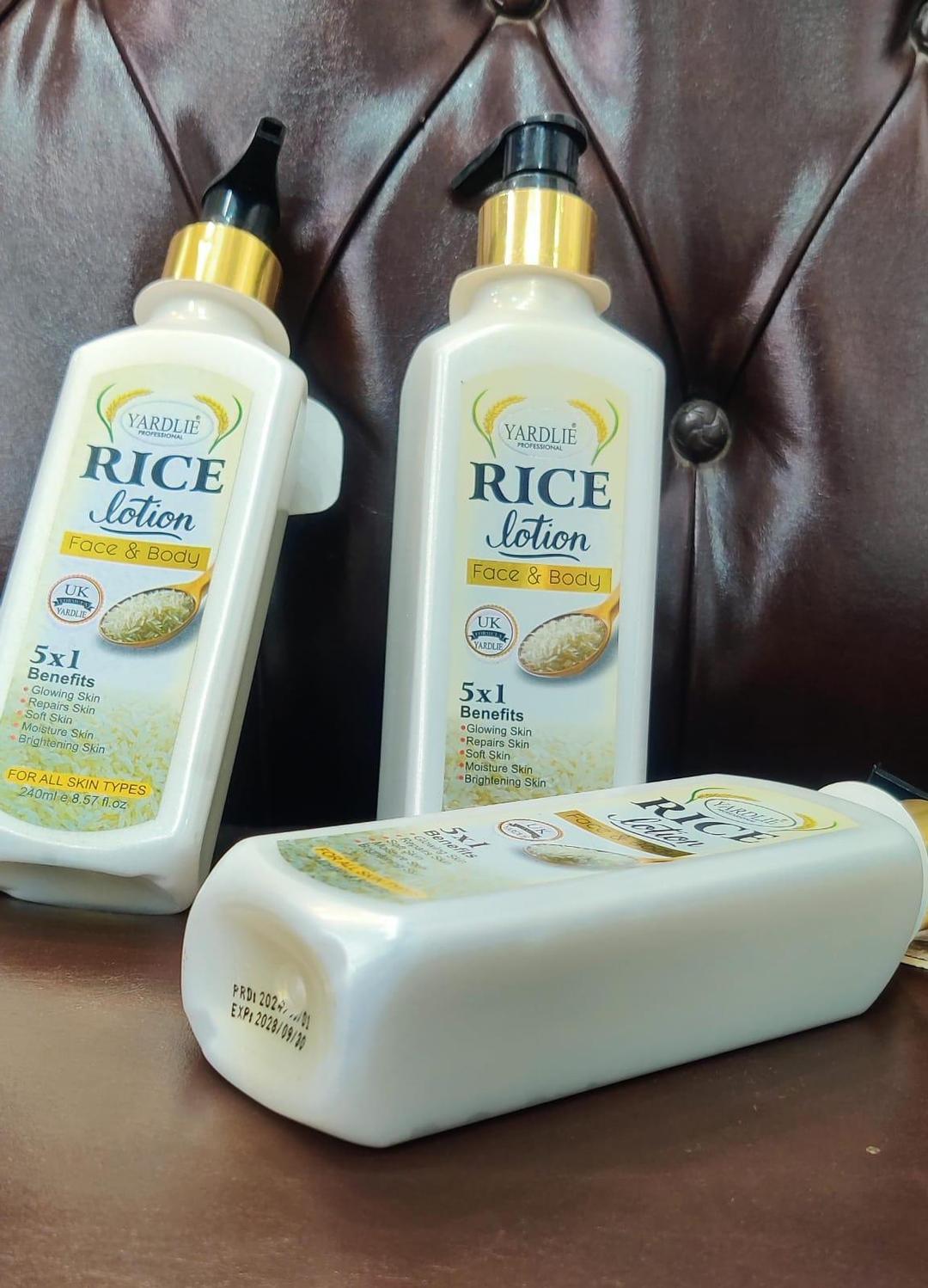 Hydrating Rice Body Lotion - 210ml for All Skin Types - 1 Pcs