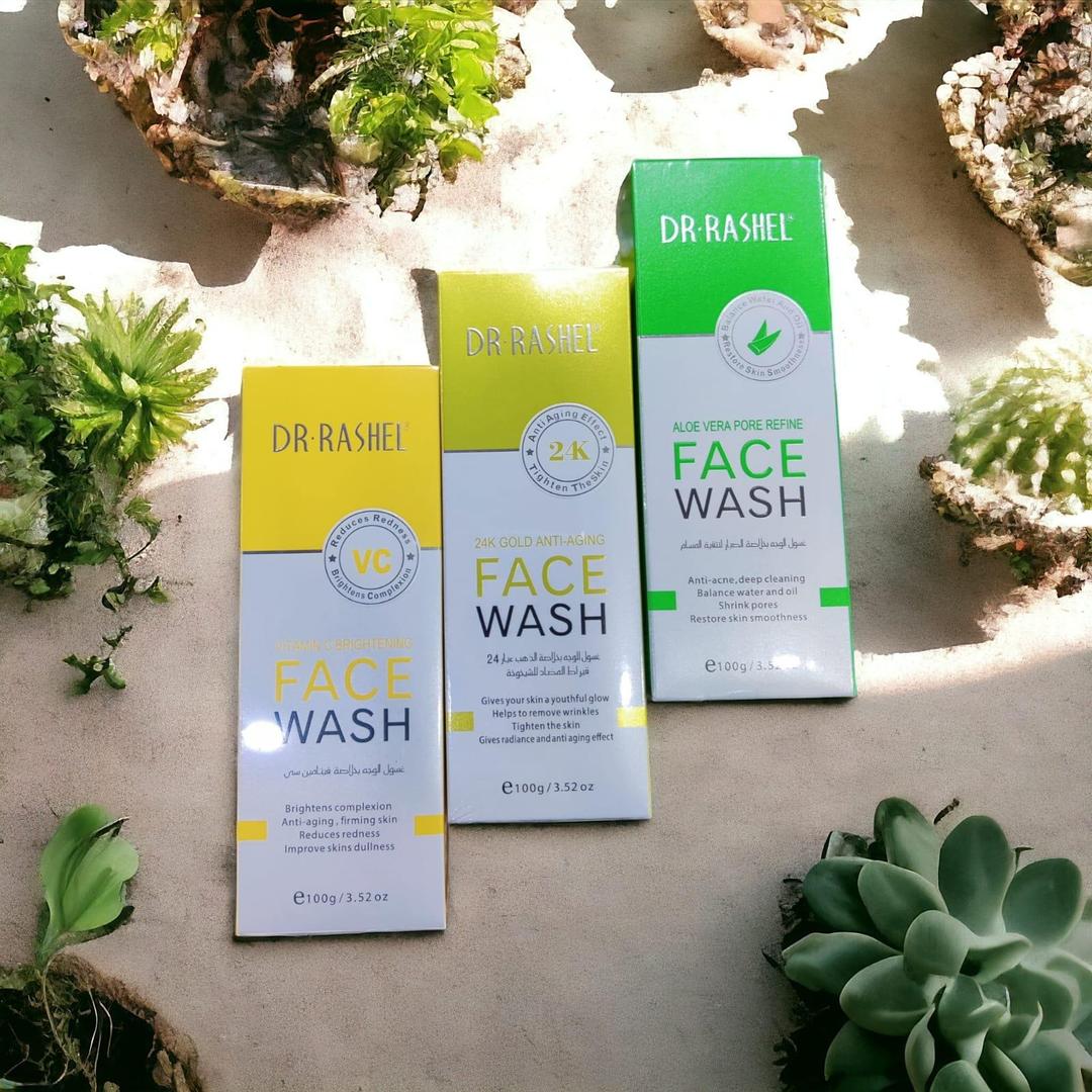 Brightening Anti-Aging Face Wash - 100ml, Purifying Cleanser for All Skin Types