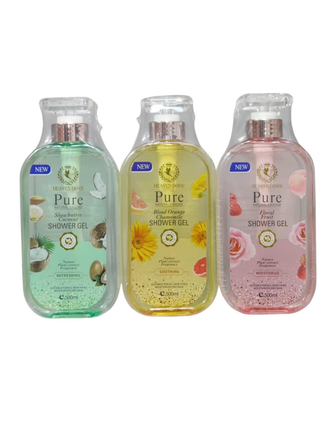 Hydrating Exfoliating Shower Gel - 500ml | Nourishing Formula for All Skin Types