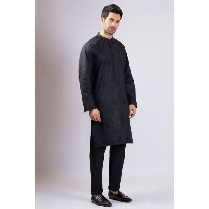 Men’s Unstitched Cotton Plain Suit