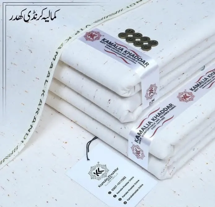 Men’s Unstitched Karandi Textured Suit