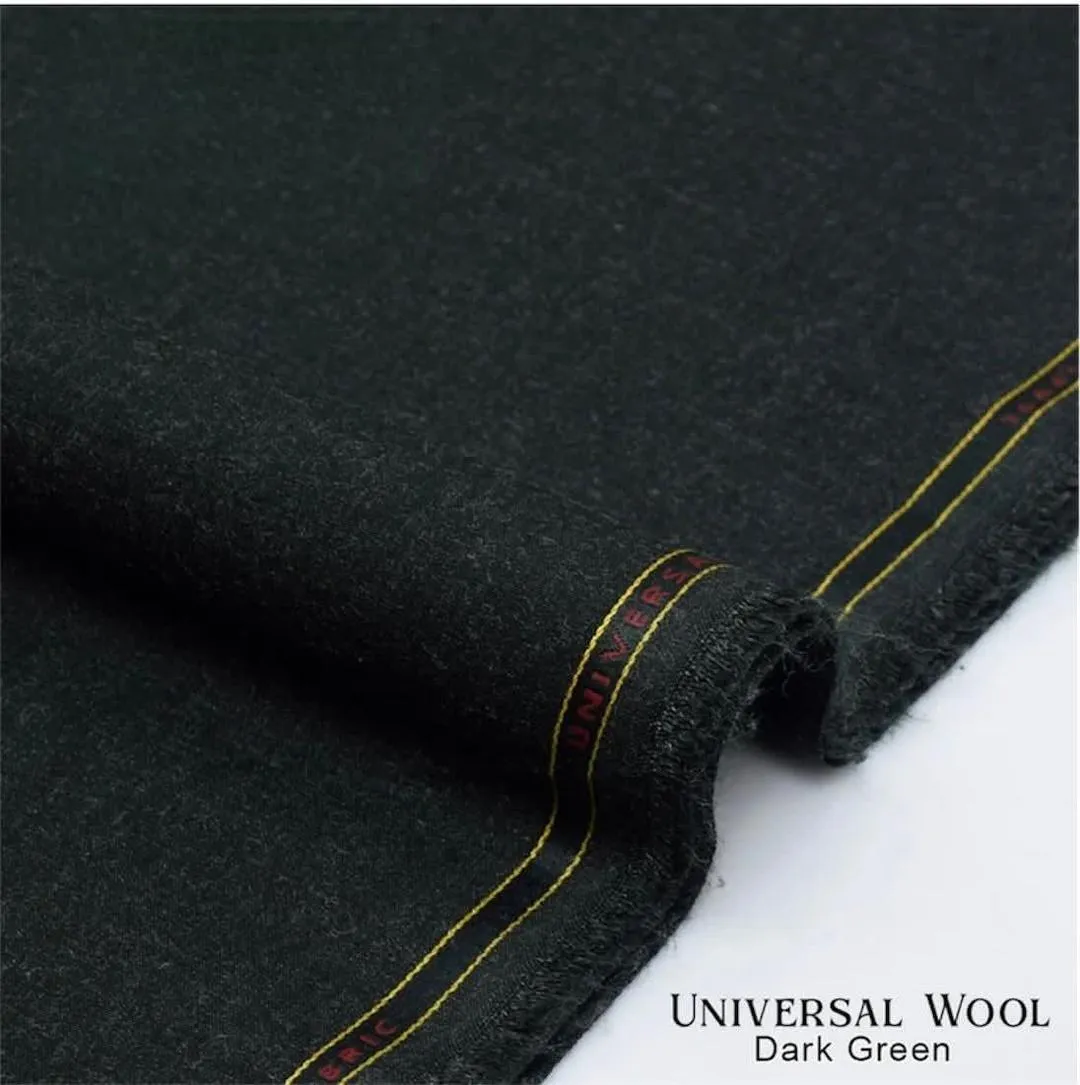 Men’s Unstitched Wool Plain Suit