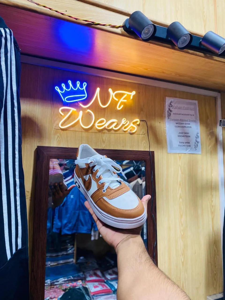 Men's Patent Leather Casual Sneakers