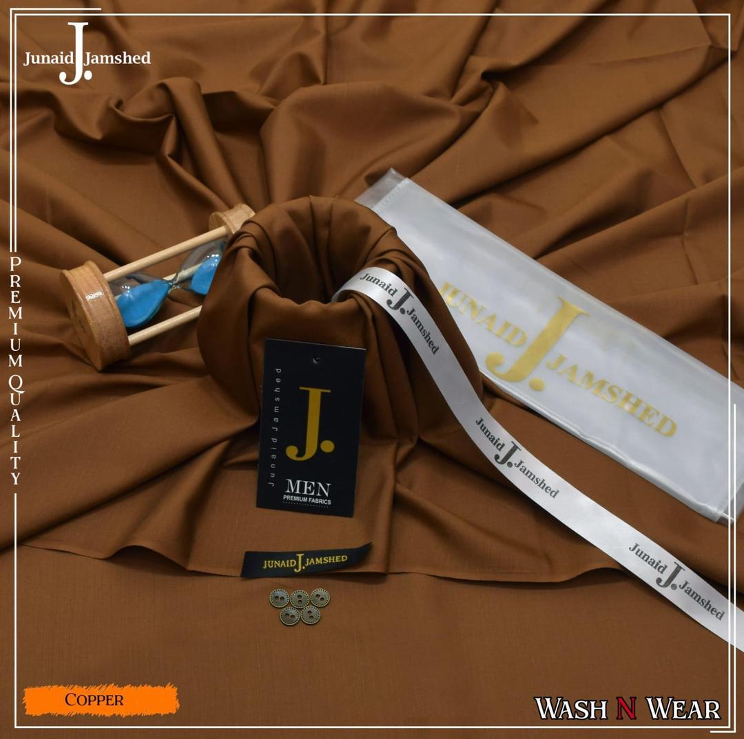 Men’s Unstitched Wash And Wear Plain Suit