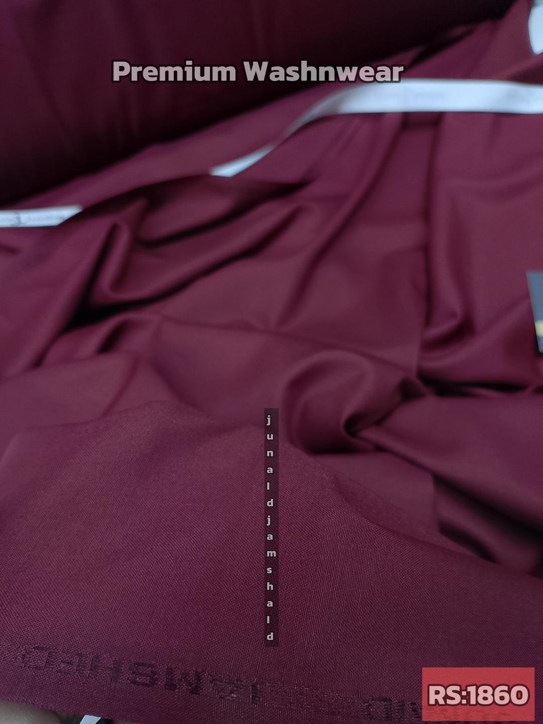 Men’s Unstitched Wash And Wear Plain Suit