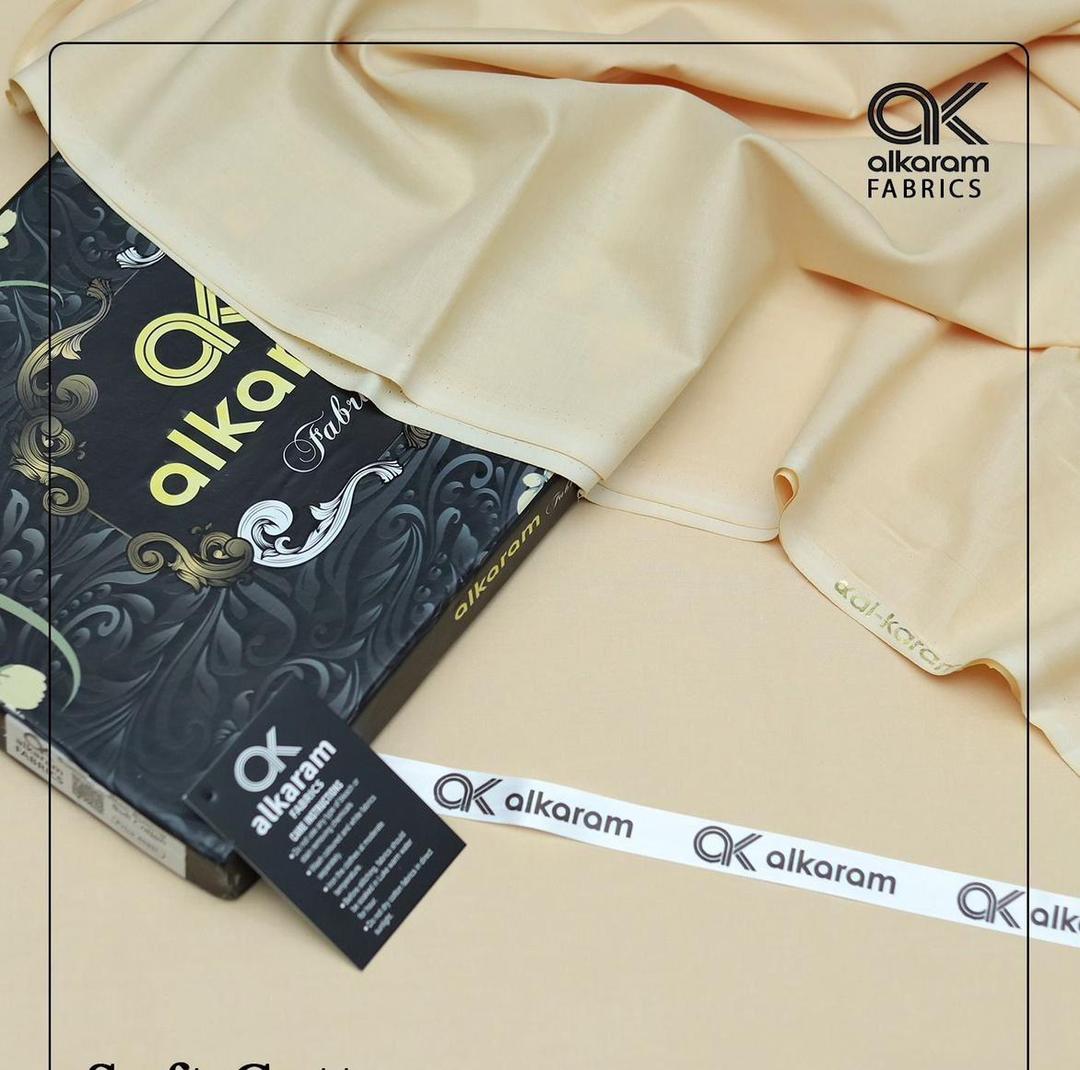 Men’s Unstitched Wash And Wear Plain Suit