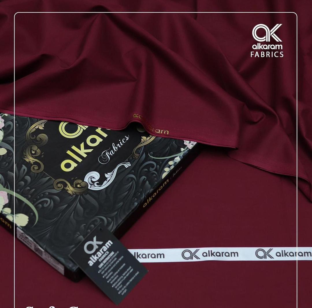 Men’s Unstitched Wash And Wear Plain Suit