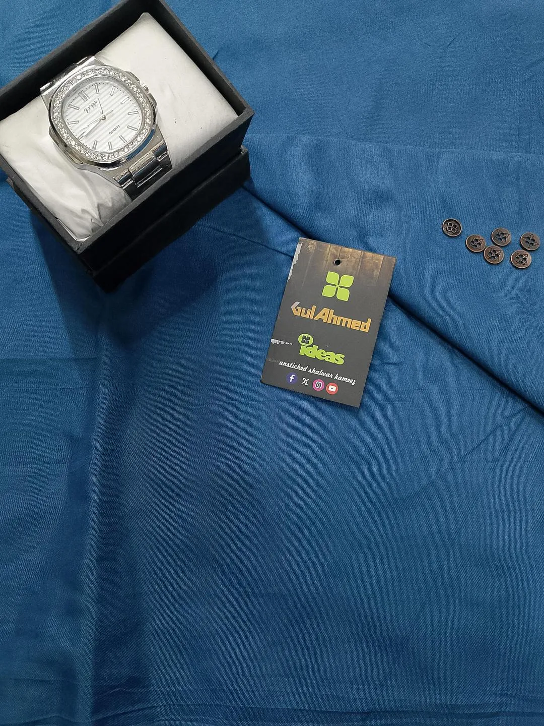 Men’s Unstitched Wash And Wear Plain Suit