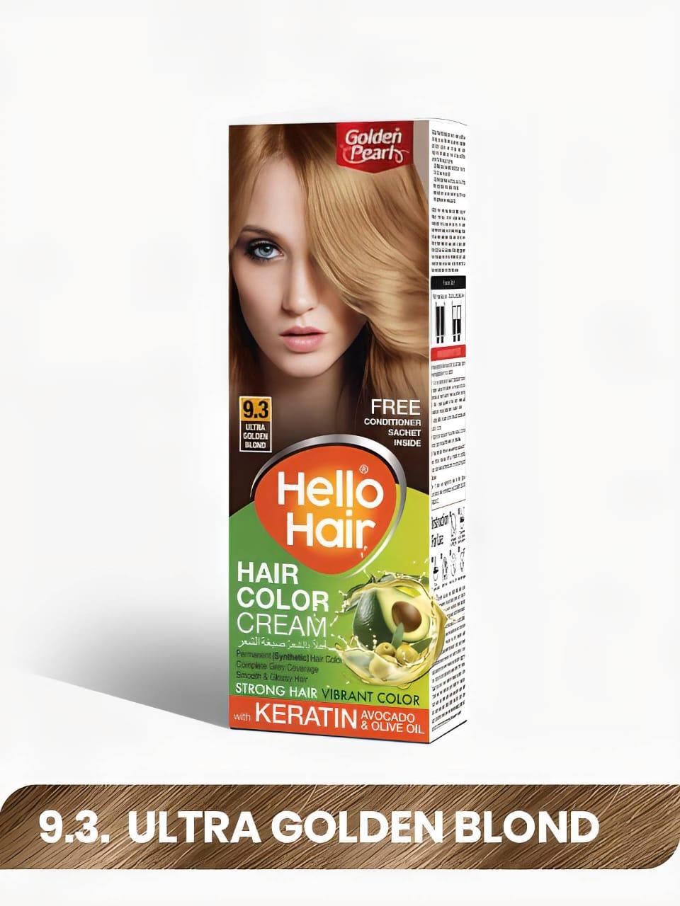 Hair Color Ultra Golden Blond 9.3 (1 Pack)