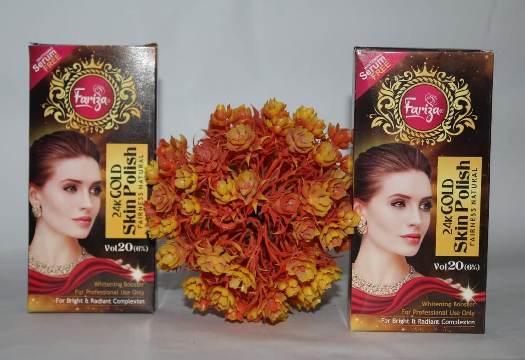 Golden Skin Polish Exfoliator - 20 Volume, Brightening & Whitening for All Skin Types