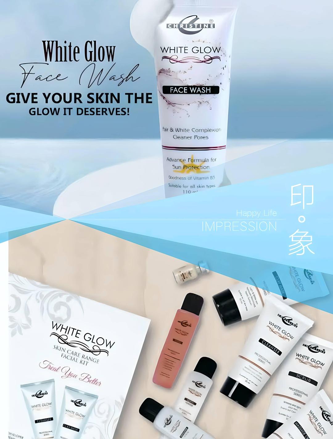 Whitening and Brightening Facial Kit - 1 Pc Smooth Cream for All Skin Types (50ml)