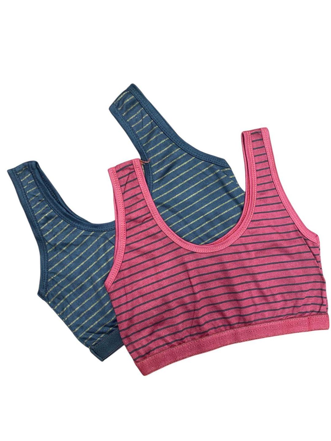 Stylish Cotton Printed Bra - Pack of 2 