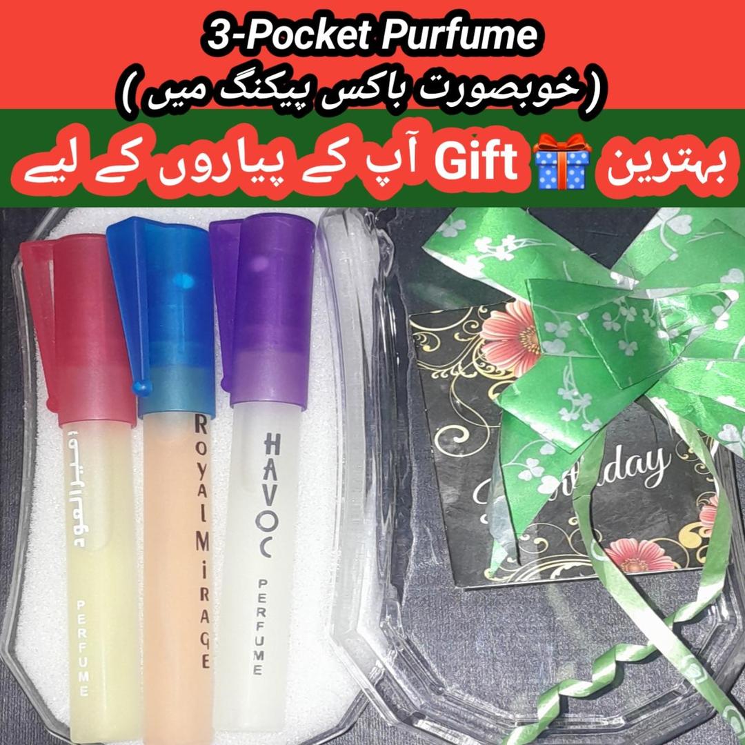 Multicolor Mood Enhancing Perfume Set - 20 Ml  Long Lasting Fragrance