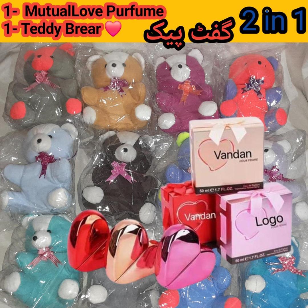 Long Lasting Unisex Perfume Set - 2 in 1 Gift Pack for Your love One 