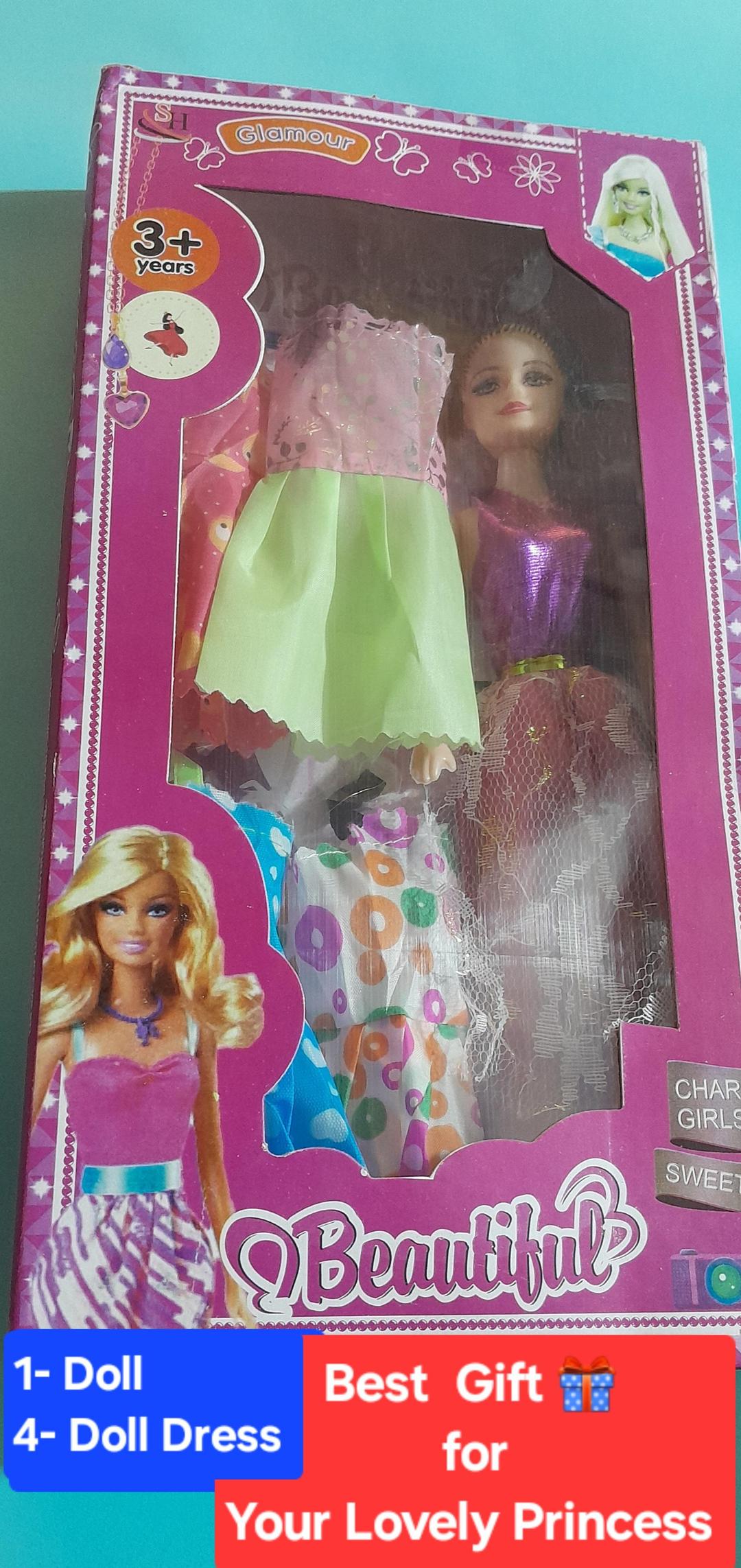 Multicolor Doll - 1 Pc Fun For Girls