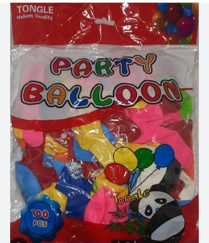 100 Pcs Multicolor Balloons - Perfect Decor Accessory for Stunning Backdrops