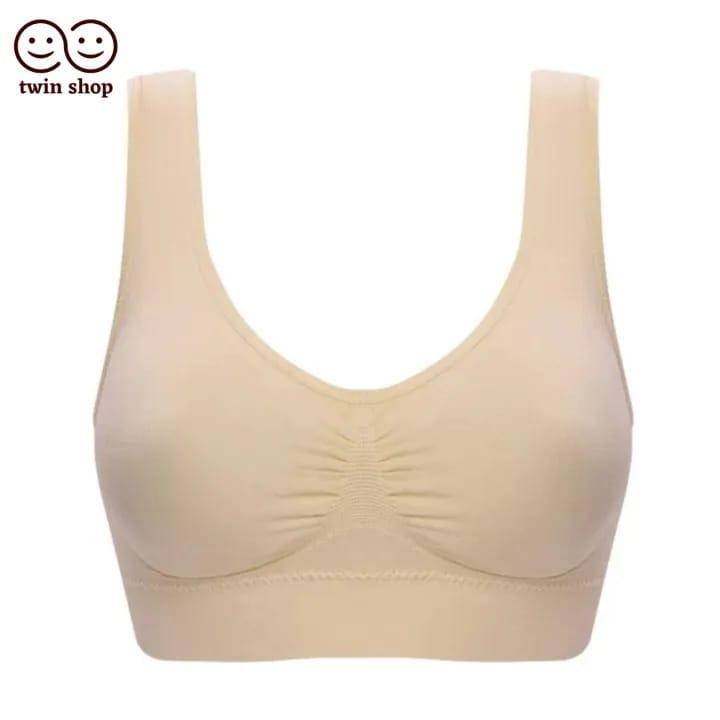Lycra Plain Comfortable And Lightweight Sports Bra