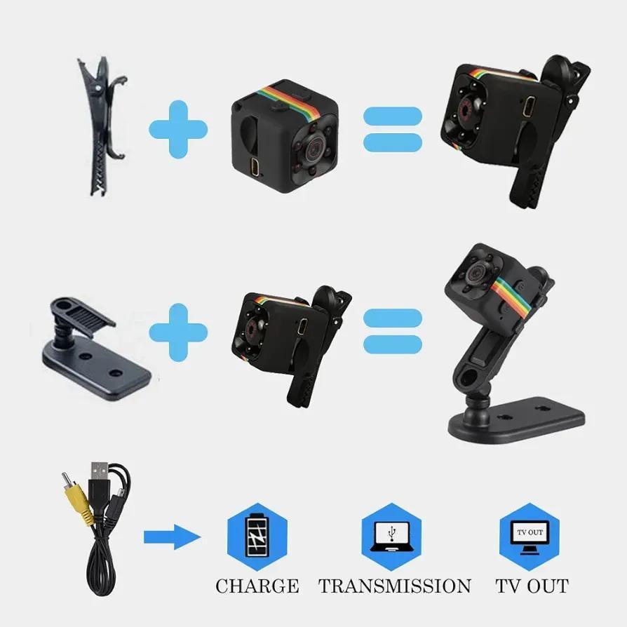 Camera ABS Plastic Black 3 cm