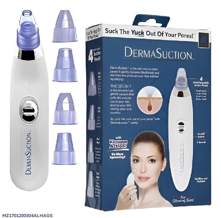 Exfoliating Derma Suction Facial Cleanser - 1 Pack for Dead Skin Removal