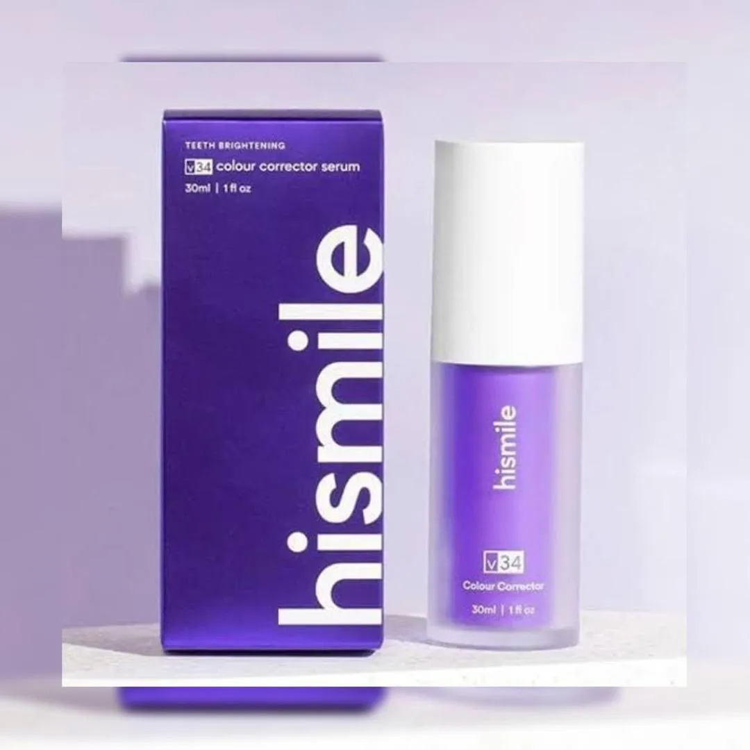 V34 Colour Corrector Serum Instant Violet Whitening Serum