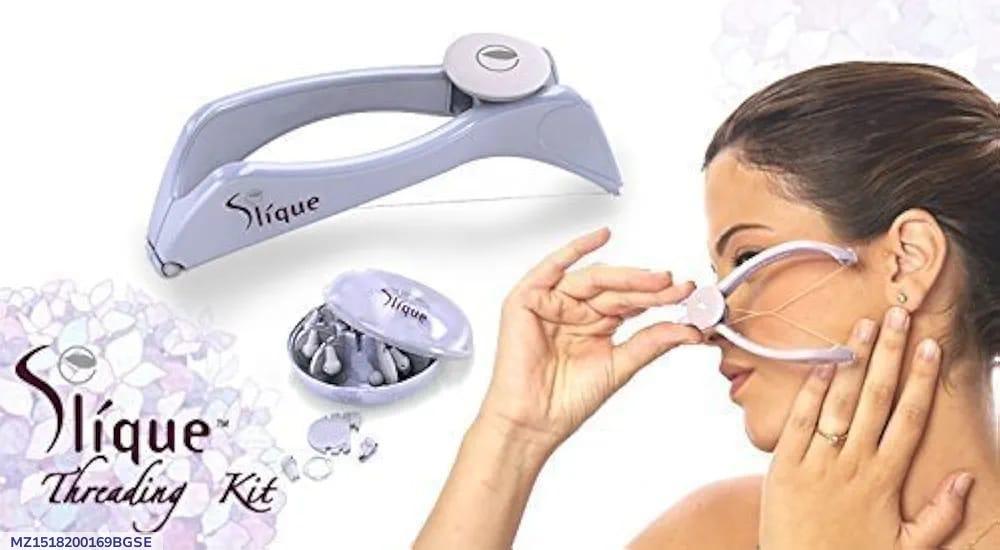 Slique Throady Kit ABS Plastic Hair Removal for Sensitive Skin