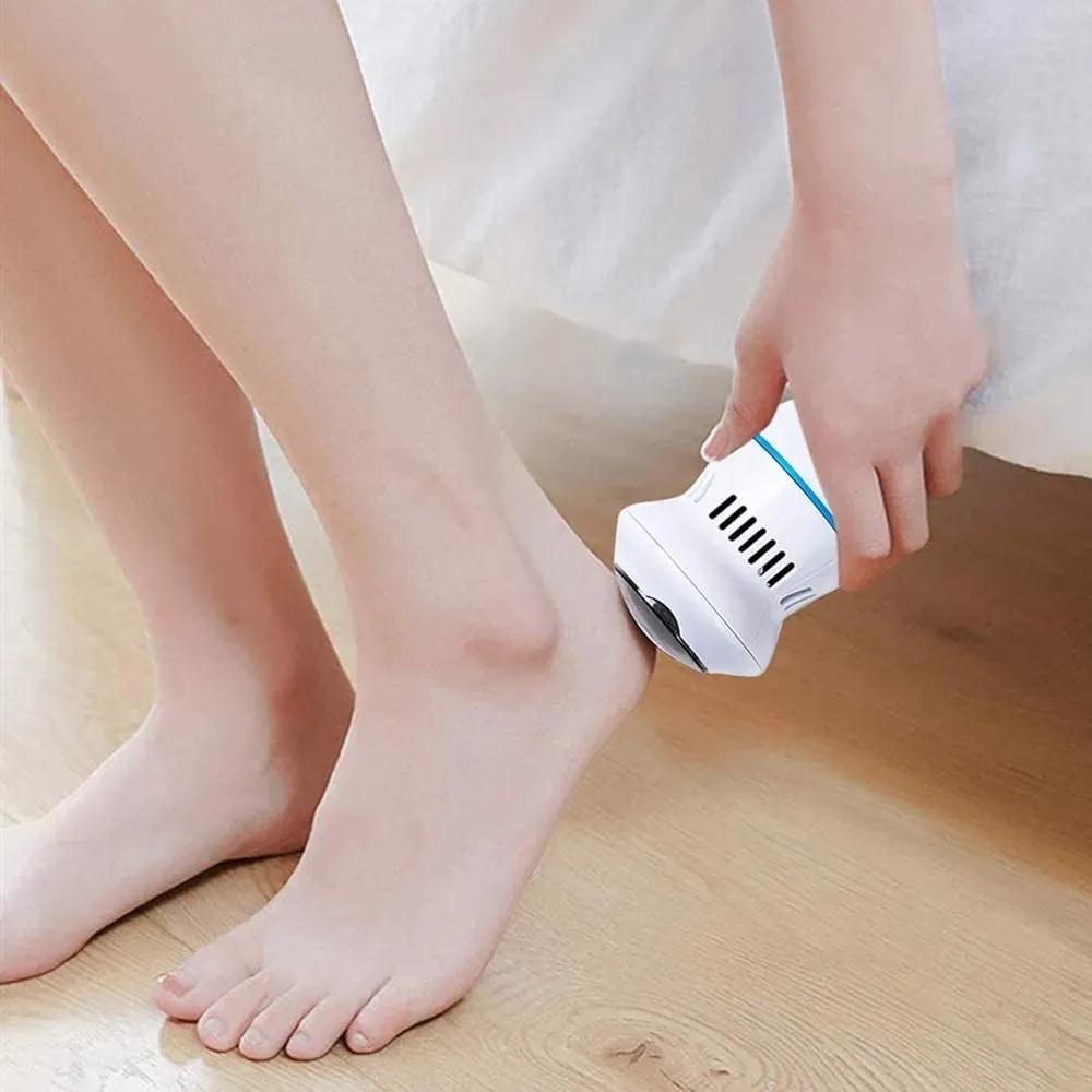 Electric Foot Exfoliating Scrubber - Easy-To-Clean Design for Smooth, Soft Feet