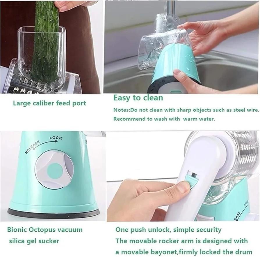 Compact Vegetable Cutter – 1 Pc Easy to Clean Kitchen Essential