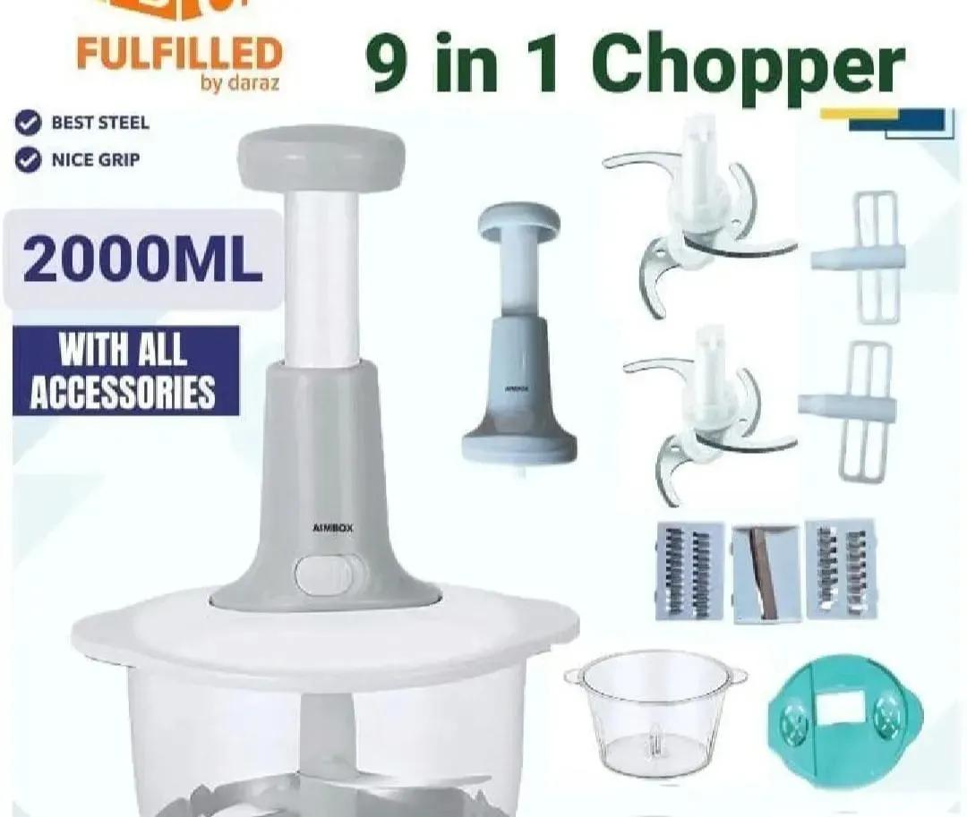 Push Chopper Vegetable Cutter