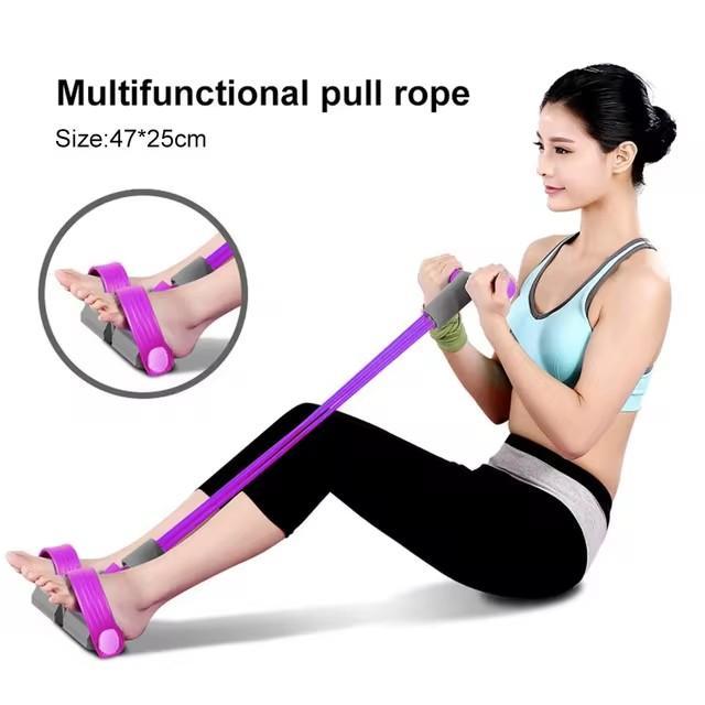 Purple Foam Resistance Band for Home Gym Fitness