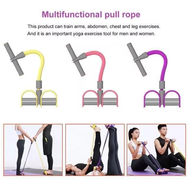 Purple Flexible Resistance Band for Home Gym Workout