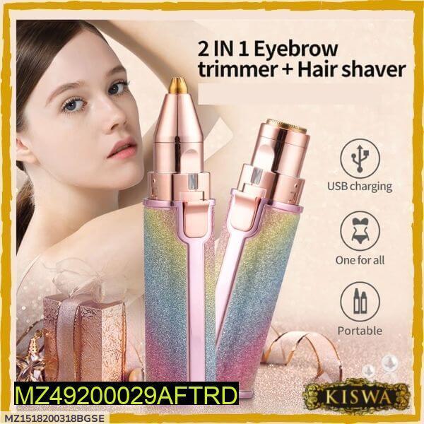Easy-To-Clean Design Women's Eyebrows Hair Trimmer
