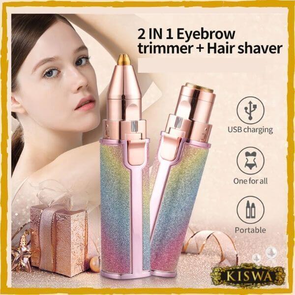 Easy-To-Clean Design Women's Eyebrows Hair Trimmer