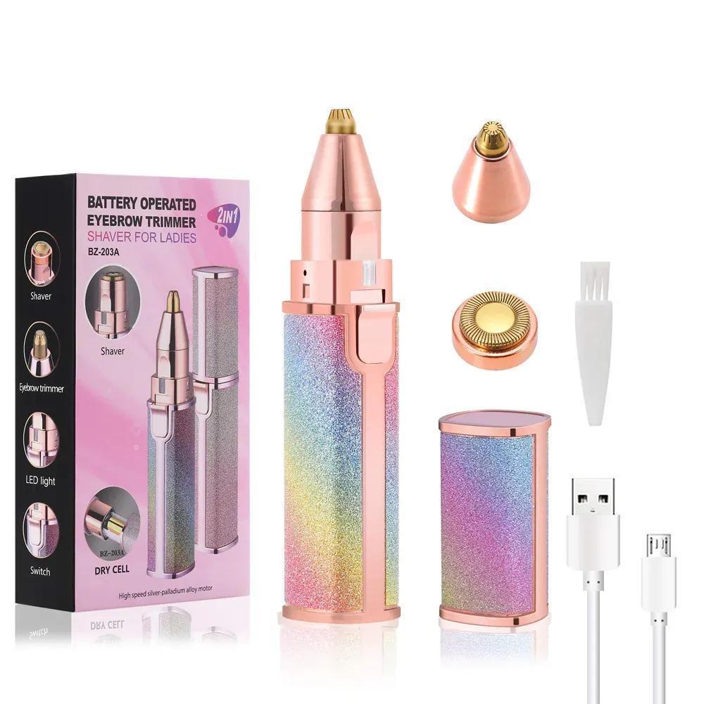 Easy-To-Clean Design Women's Eyebrows Hair Trimmer