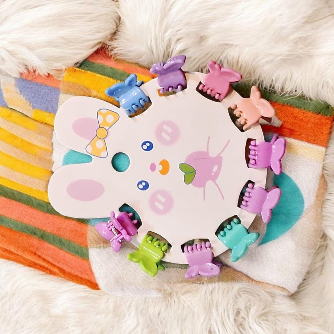 Kid's Multicolor Mini Hair Clip - 1 Pcs