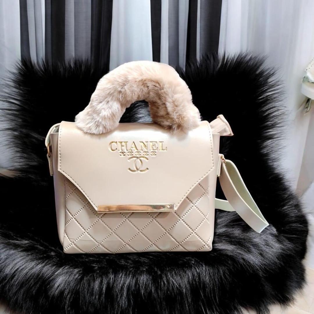 Festive Beige Crossbody Bag for Girls - 1 Pc