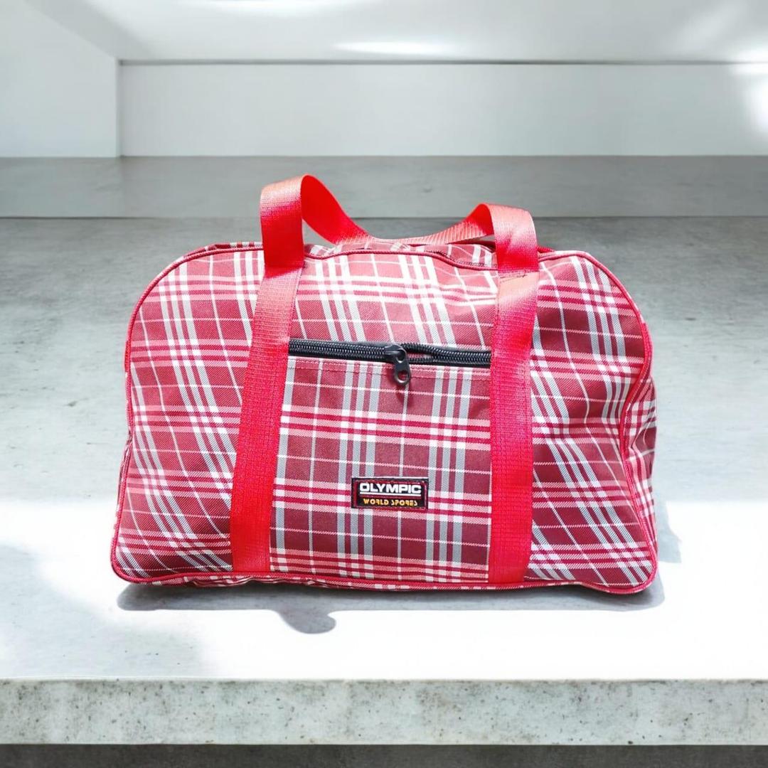 Multipurpose 1 Pc Red Duffle Bag for Travelling
