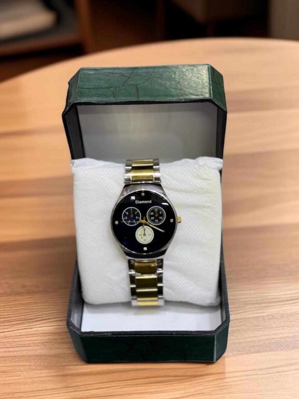 Men's Movement: Quartz, Water Resistant Watch